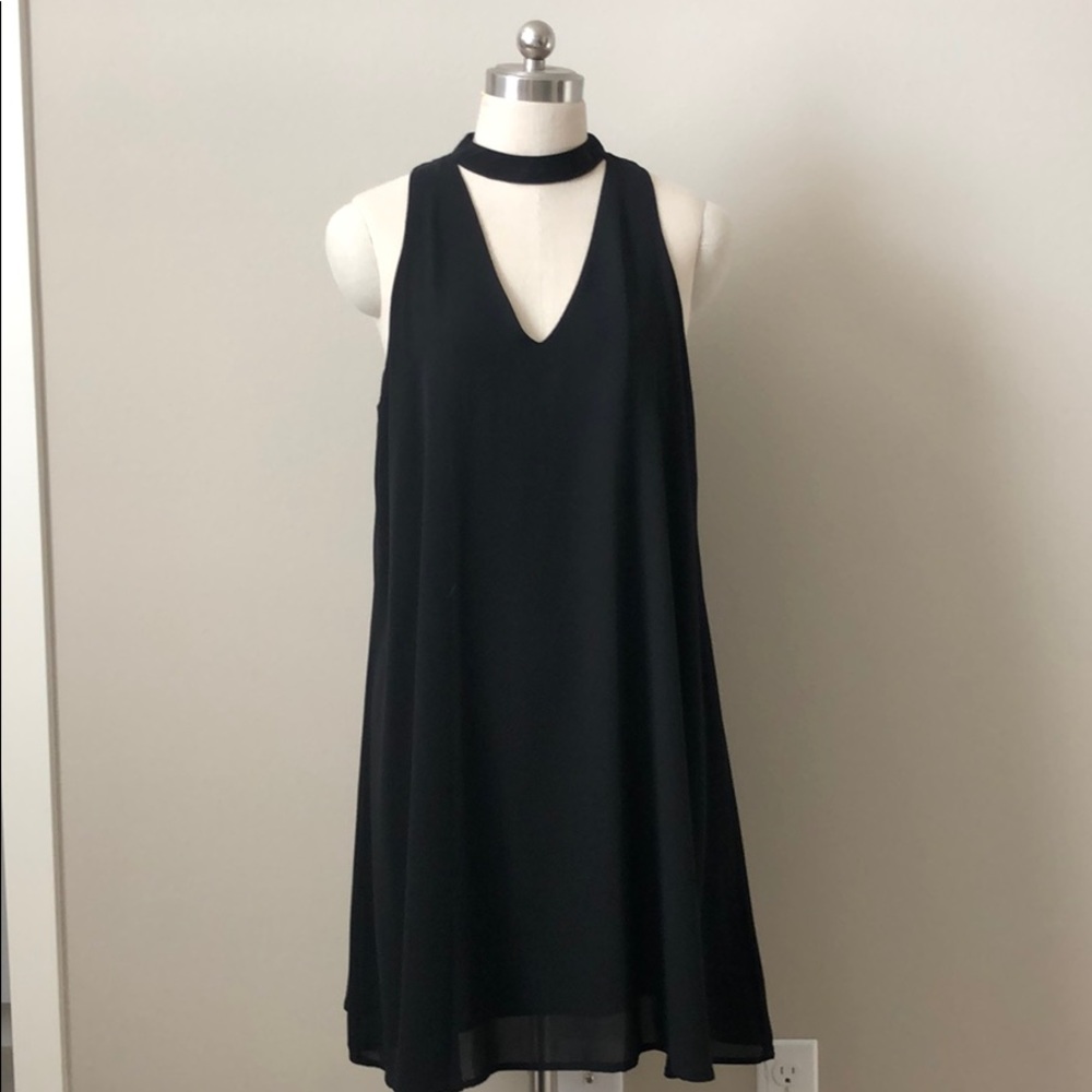 AQUA black dress